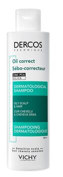 Dercos Shampooing Dermatologique Sébo Correcteur
