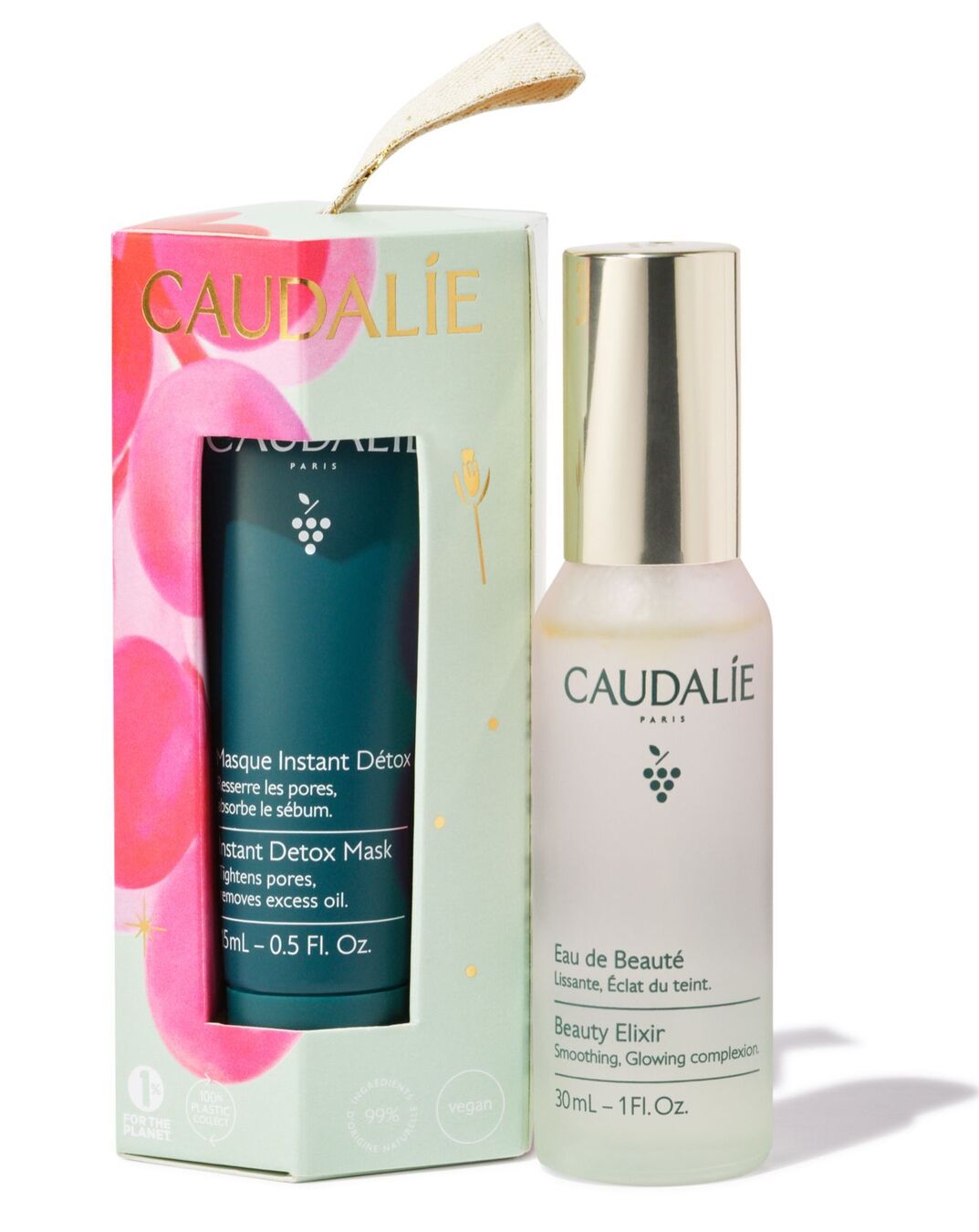Caudalie Masque instant + Eau de Beauté