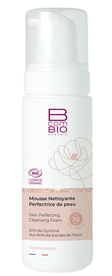 B com BIO Mousse Nettoyante Perfectrice de peau