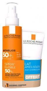 La Roche Posay Spray invisible + lait après soleil