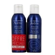 AVENE Men Mousse à Raser 2 x 200 ml