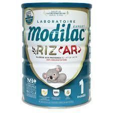 Modilac expert Riz AR allergie aux protéïnes lait 1er âge 800g