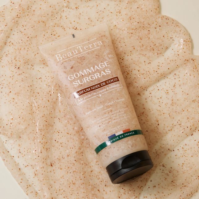 BeauTerra Gommage Surgras Noix de Coco – Corps & Visage – 200 ml