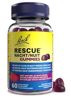 Rescue Remedy Gummies, pour un sommeil serein, avec saveur de framboise