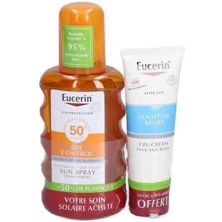 Eucerin oil control dpray + gel cream offert