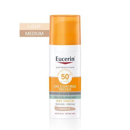 Eucerin oil control tinted