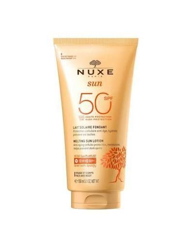 nuxe sun SPF50 - lait délicieux haute protection