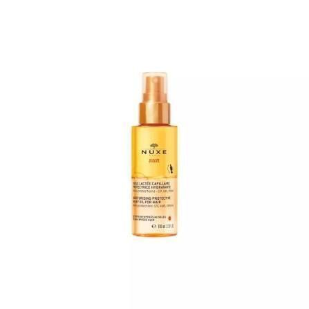 nuxe sun huile lactée capillaire