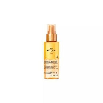 nuxe sun huile lactée capillaire