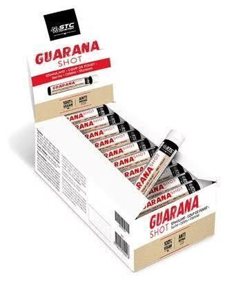 STC Nutrition Guarana Shot – Stimulant et coup de fouet – 24 shots de 25 ml