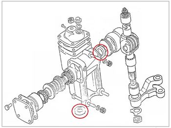 Set Of Seals For Main Steering Box Lancia Fulvia All Models set-of-seals-for-main-steering-box-lancia-fulvia-all-models
