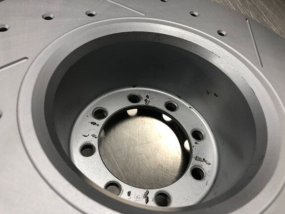 USED 0Km FRONT brake discs Gr4 LOOK Fulvia serie 1