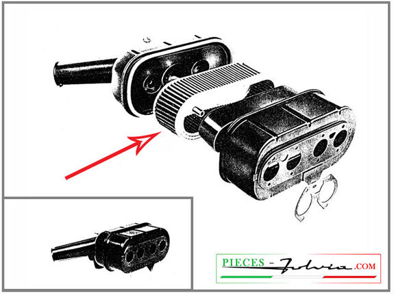 SPORT Air filter GREEN Lancia Fulvia all models