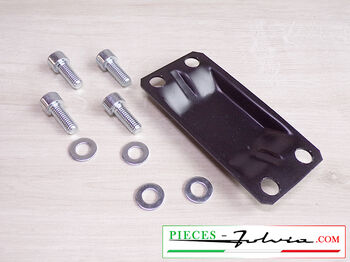 Tole de fixation silent bloc AR lame suspension AR Fulvia tous modèles