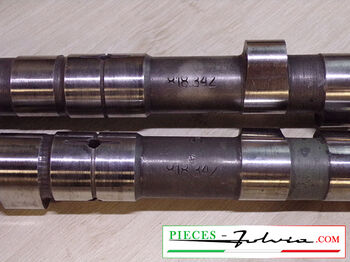 Pair of used camshafts 818342 Lancia Fulvia 1300 HF