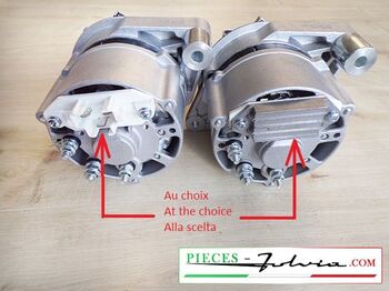 Alternator LIKE NEW 33A Lancia Fulvia series 2 - 3, 1300 - 1600