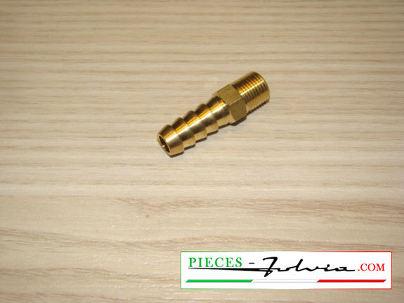 LTWHOME - Raccordo scanalato in ottone 1/8maschio BSPT x 3/16 (5 mm) tubo carburante acqua gas (confezione da 5 LTWHOME - Raccordo scanalato in ottone 1/8maschio BSPT x 3/16 (5 mm) tubo carburante acqua gas (confezione da 5