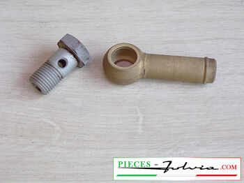 Banjo coupling for brake depression hose Fulvia all models