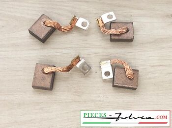 Brush set for startermotor BOSCH Fulvia SERIE 1