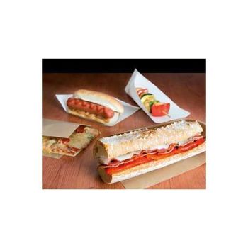 Sachet Blanc ouvert sur 2 côtés 20x13x10 cm  - pack de 100 unités