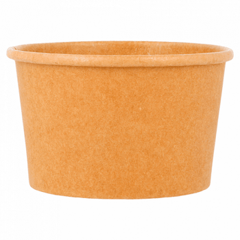 Pot à glace en carton neutre 120 ml - carton de 2000 unités