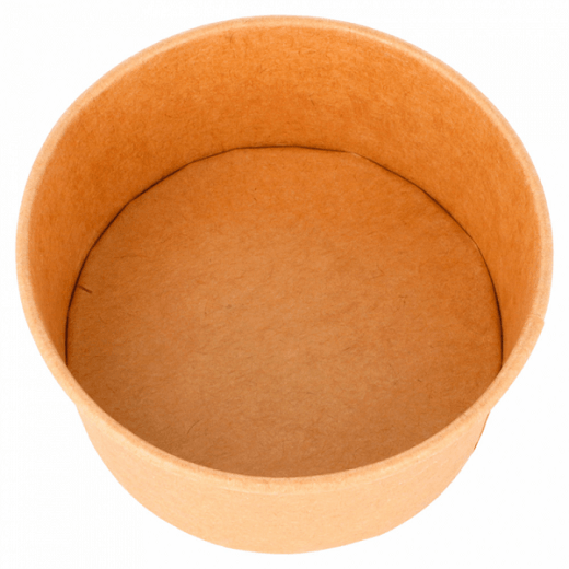 Pot à glace en carton neutre 150 ml - carton de 2000 unités