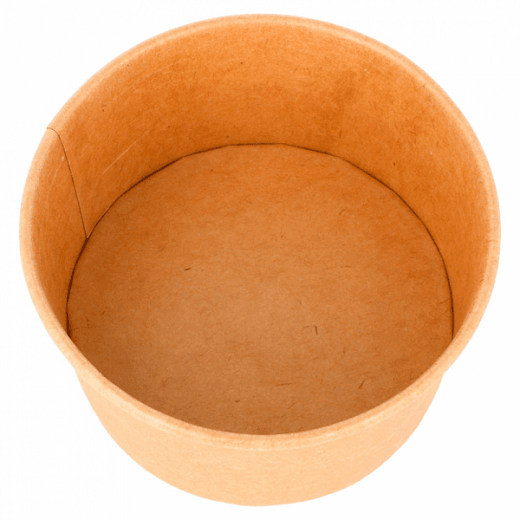 Pot à glace en carton neutre 180 ml - carton de 2000 unités