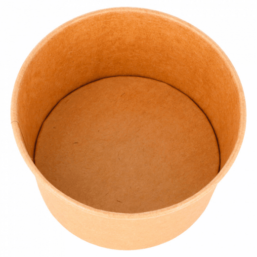 Pot à glace en carton neutre 240 ml - carton de 2000 unités