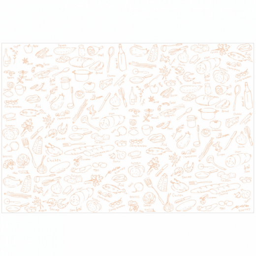 Feuille ingraissable traiteur en rouleau 0.34 x 500 m - pack de 2 rouleaux