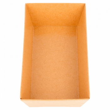 Barquette KRAFT pour sushi 13.5x7.5x3.5cm - carton de 1000 unités