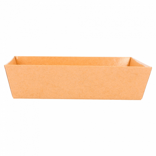 Barquette KRAFT pour sushi 14x13x3.5cm - carton de 1000 unités