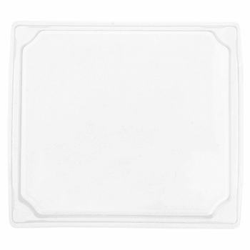 Couvercle en PET 14.5x13.5x3.7 cm pour barquette KRAFT 224.87 - carton de 1000 unités