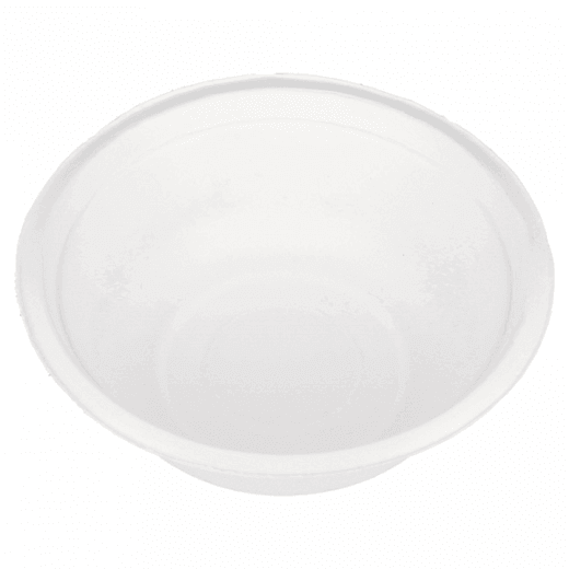 Bol en cellulose naturelle fibre de canne à sucre - Blanc - 500 ml - carton de 600 unités