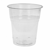 Pot compostables en PLA  20 cl à ras bord - carton de 1250 unités