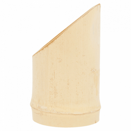 Pot tronqué en bambou 5.5x9 cm - carton de 100 unités