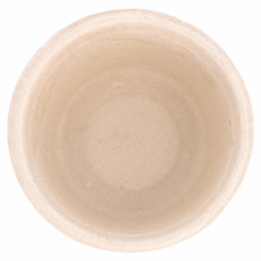 Pot à sauce en cellulose naturelle fibre de canne à sucre  -Naturel - 55 ml - carton de 1000 unités