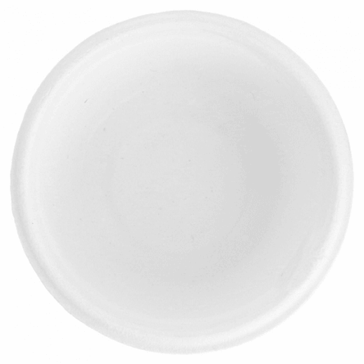 Pot à sauce en cellulose naturelle fibre de canne à sucre  - Blanc - 55 ml - carton de 1000 unités