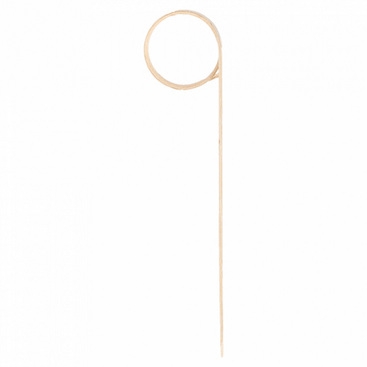 Pique en bambou Spirale 9 cm - pack de 100 unités