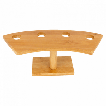 Support à cornet en bambou - 4 emplacements