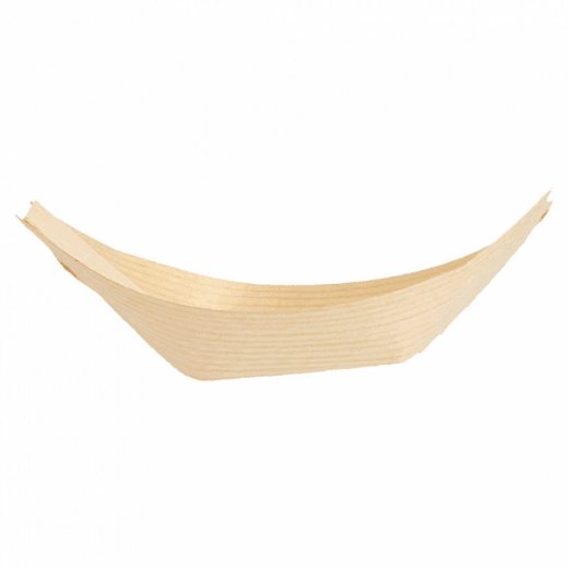 Barquette en bois de pin 9x6x1.5cm - carton de 2000 unités