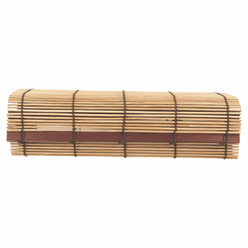 Boîte à sushi et maki en bambou 23x8x6 cm - carton de 24 unités