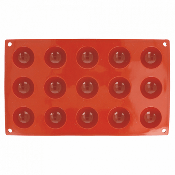 Moule en silicone Bake Flex pour 15 demi sphères