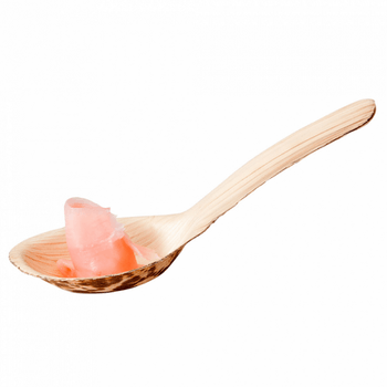 Cuillère Saïgon en bambou 13x4 cm - pack de 50 unités