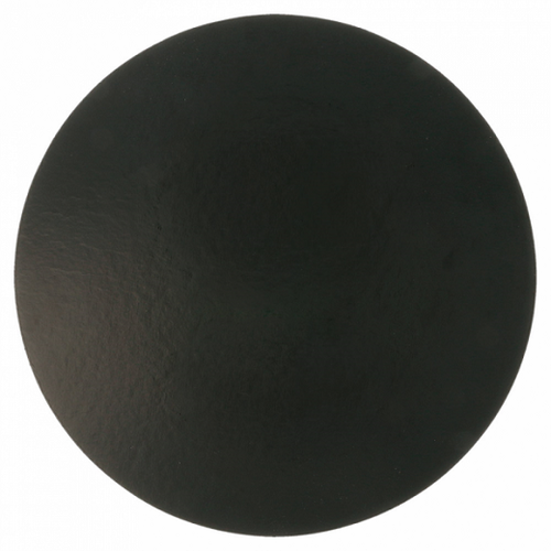 Support à pâtisserie rond double face OR et NOIR Ø 40 cm - pack de 100 unités