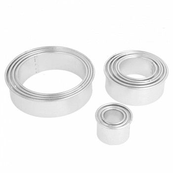 Découpoirs lisses - Pack de 12