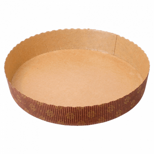 Moules de cuisson en carton micro-ondulé Ø18.5x3.5(h)cm - carton de 480 unités