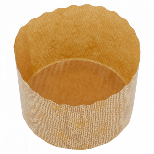 Moules de cuisson mini Panettone en papier Ø7x5(h)cm - pack de 2000 unités