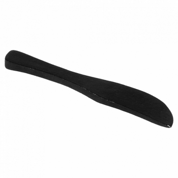 Couteau NOIR en bambou 9 cm - pack de 50 unités