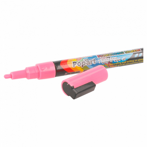 Set de 4 feutres craie fluorescents pour ardoise