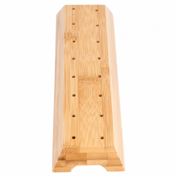 Présentoir en bambou pour 16 piques - pack de 12 unités